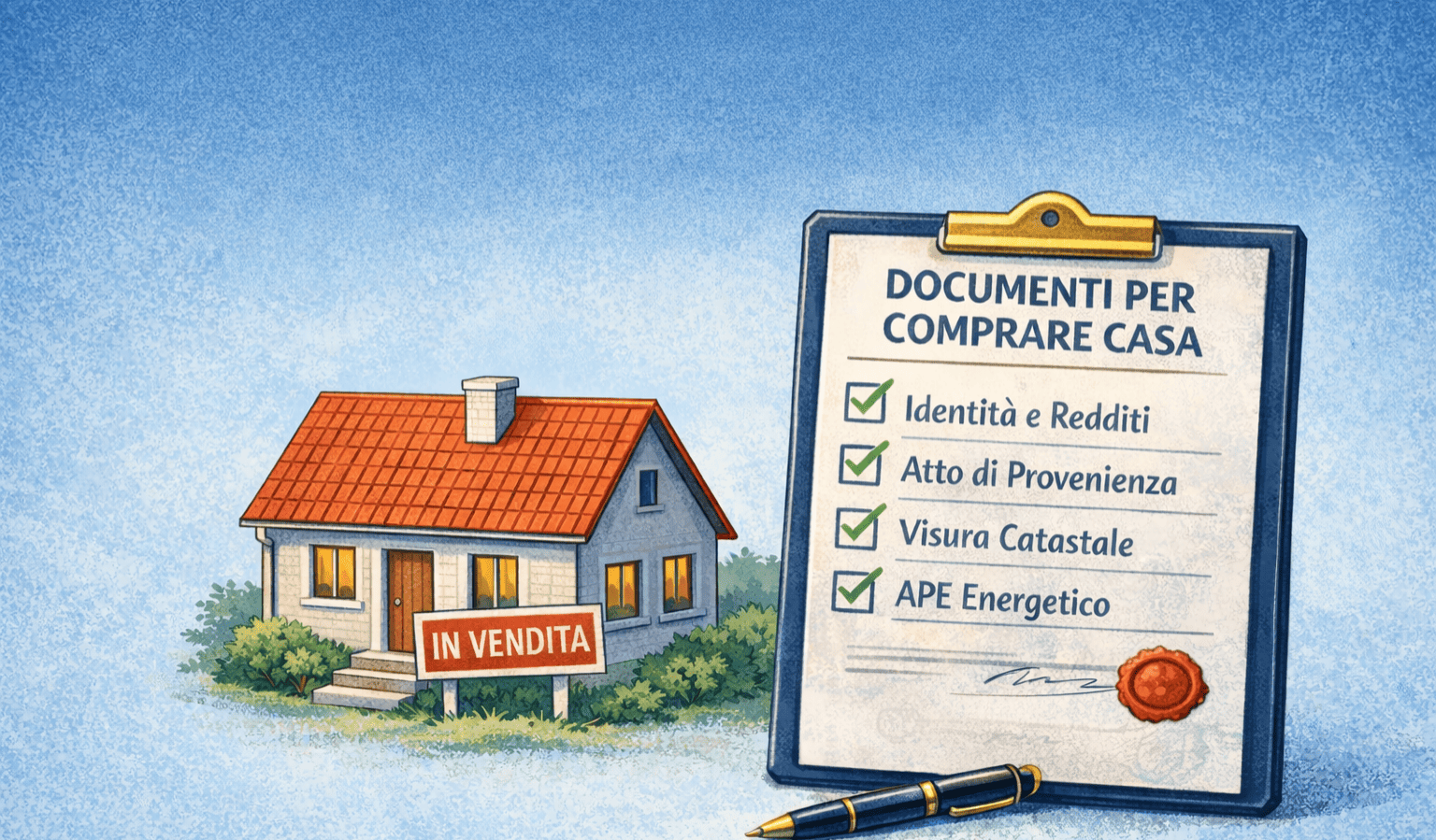 Quali documenti servono per comprare casa in Italia