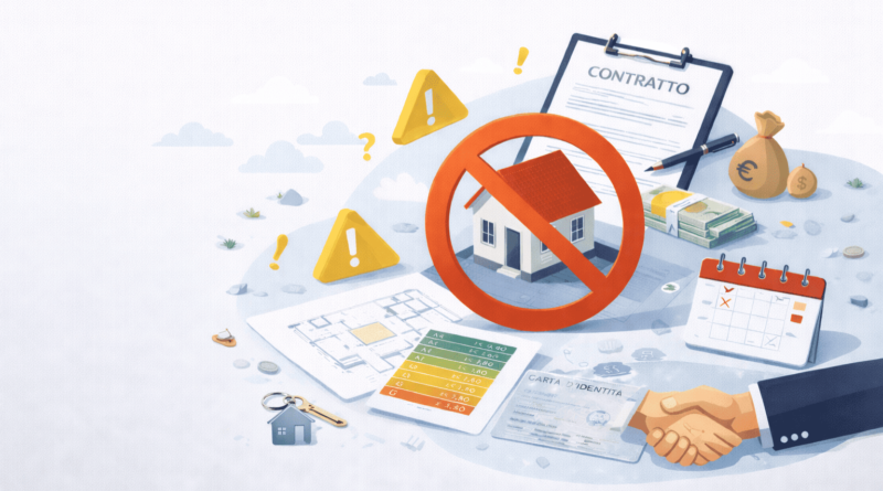Rischi di vendere casa privatamente senza agenzia immobiliare, con problemi contrattuali, documenti e trattative