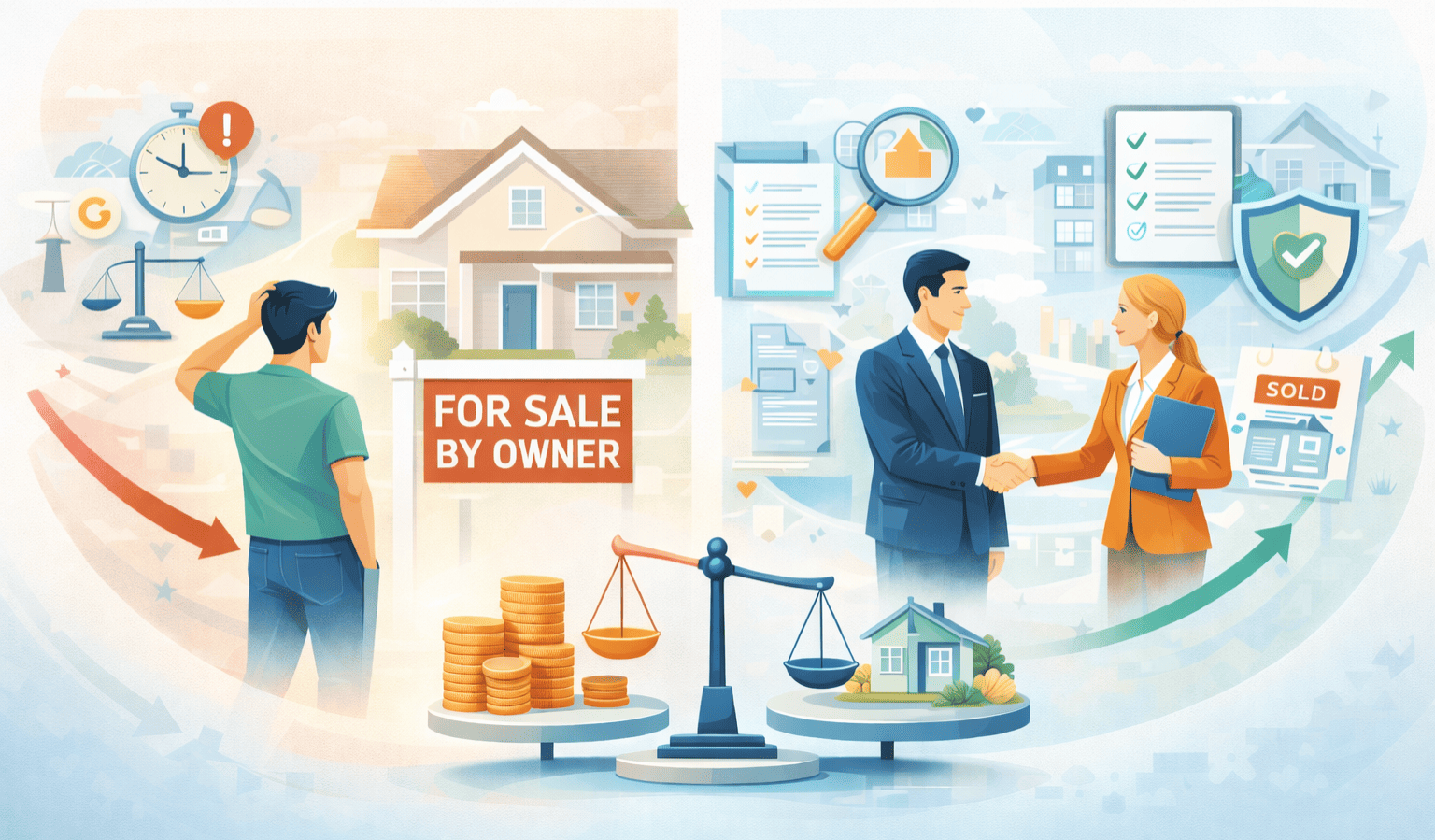 Quali sono i vantaggi di utilizzare un’agenzia immobiliare rispetto alla vendita diretta