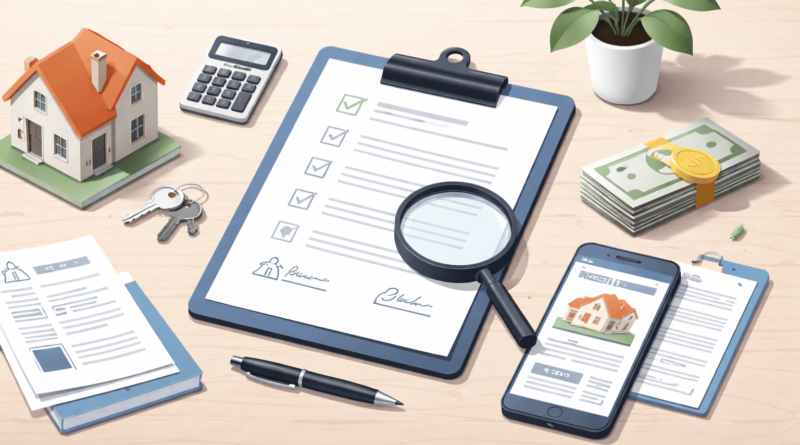 documenti contratto di affitto e gestione locazione con checklist, chiavi e modello casa per affittare casa in sicurezza