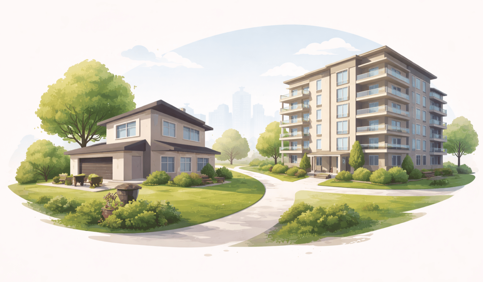 Casa indipendente vs condominio: per chi conviene cosa
