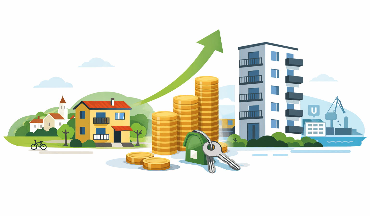 Investimento immobiliare: come scegliere le zone con minor rischio di sfitto