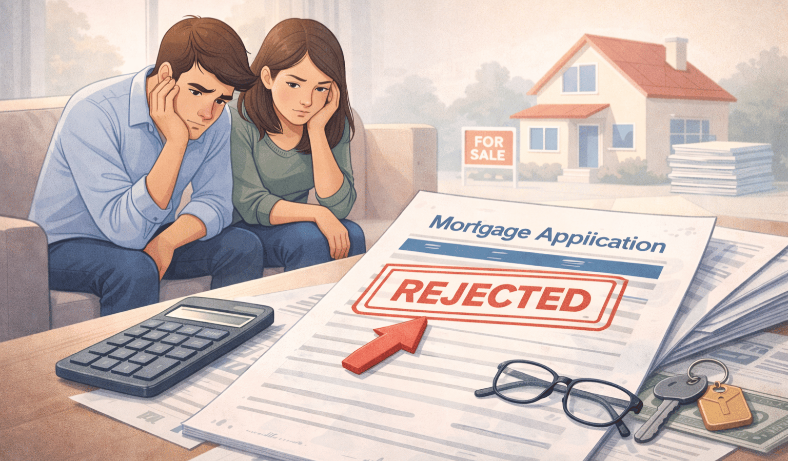 Mutuo rifiutato: le 8 cause più comuni (e come prevenirle)