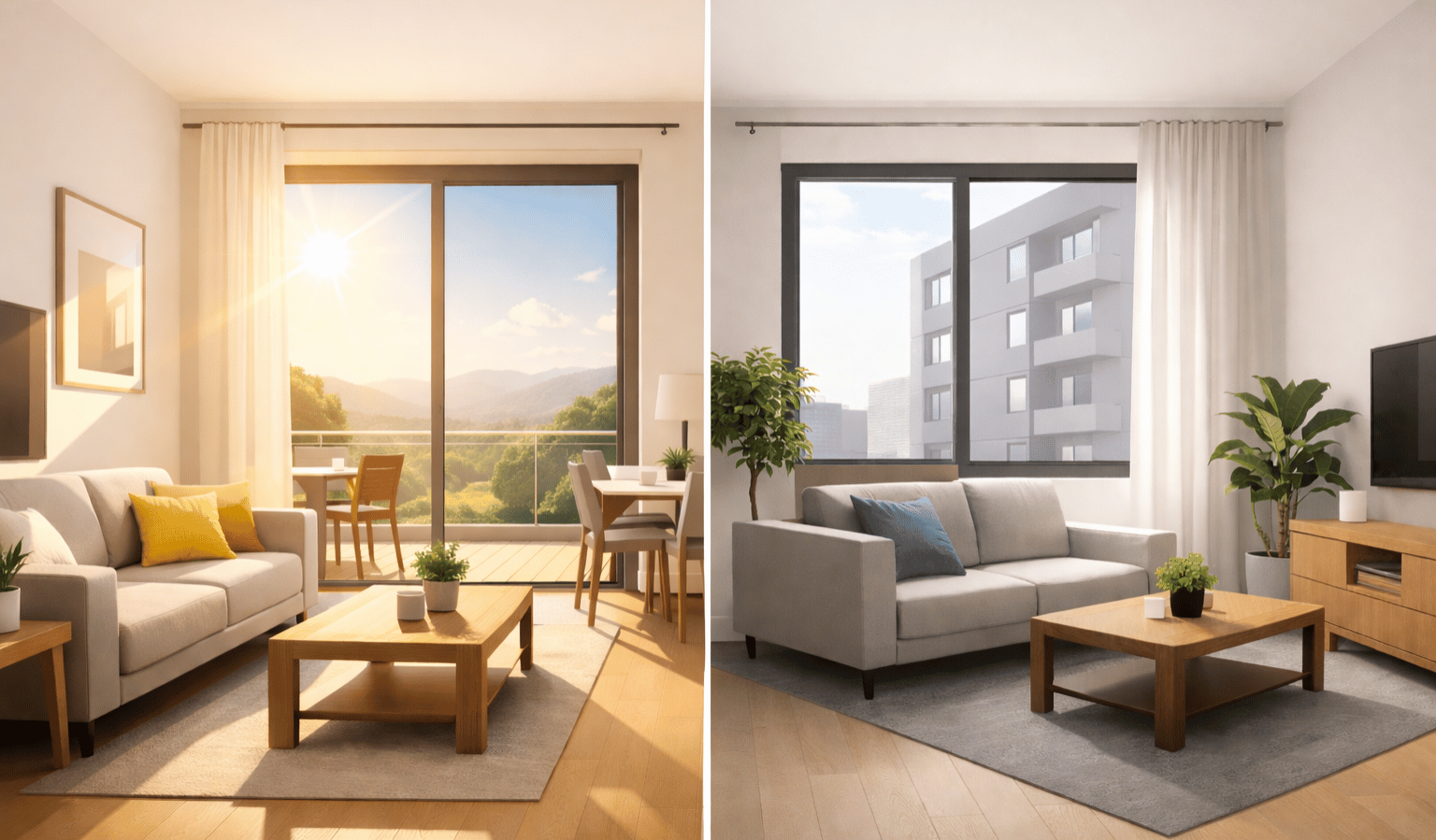 Orientamento ed esposizione di una casa: come cambiano comfort e valore