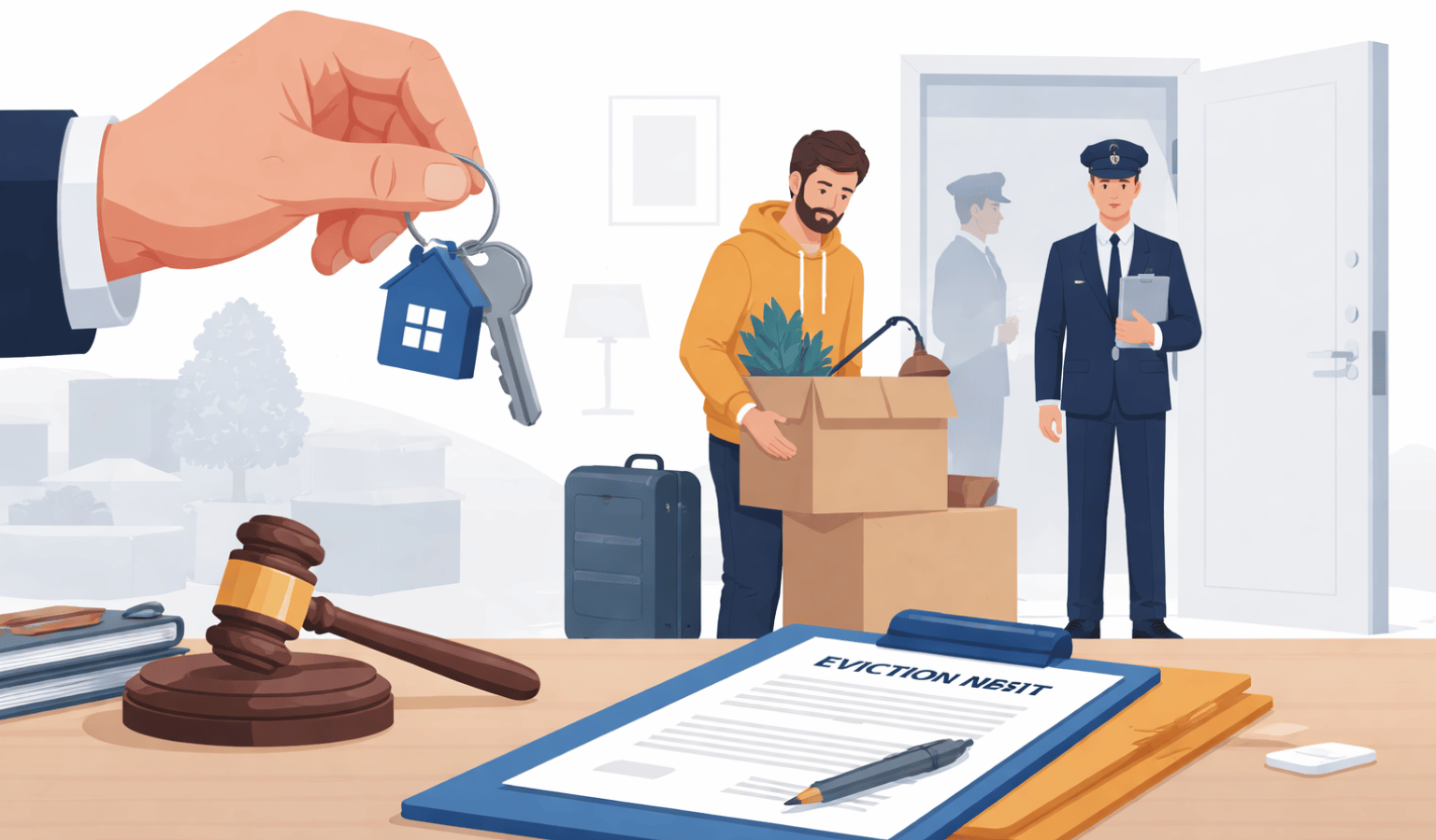 Sfrattare un inquilino che non paga “subito” e senza giudice: quando è davvero possibile (e quando no)