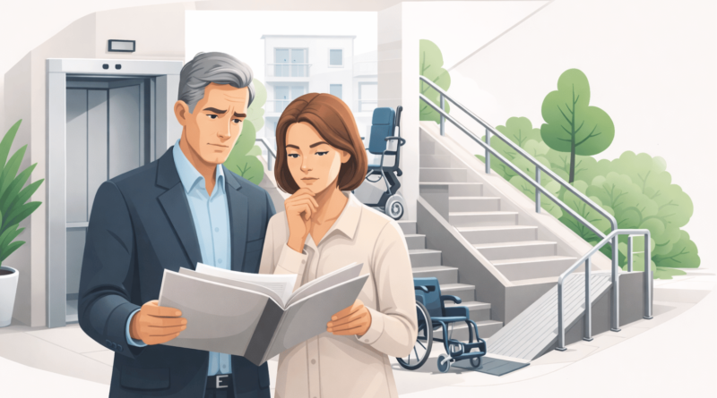 Fine del Bonus Barriere Architettoniche 75% nel 2026: proprietari valutano interventi di accessibilità come ascensore e rampa in condominio.