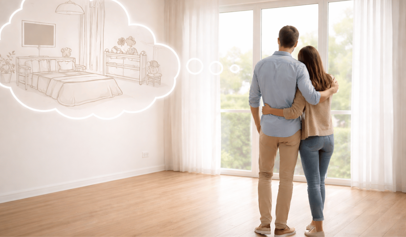 La differenza tra guardare una casa e immaginare di viverci La differenza tra guardare una casa e immaginare di viverci