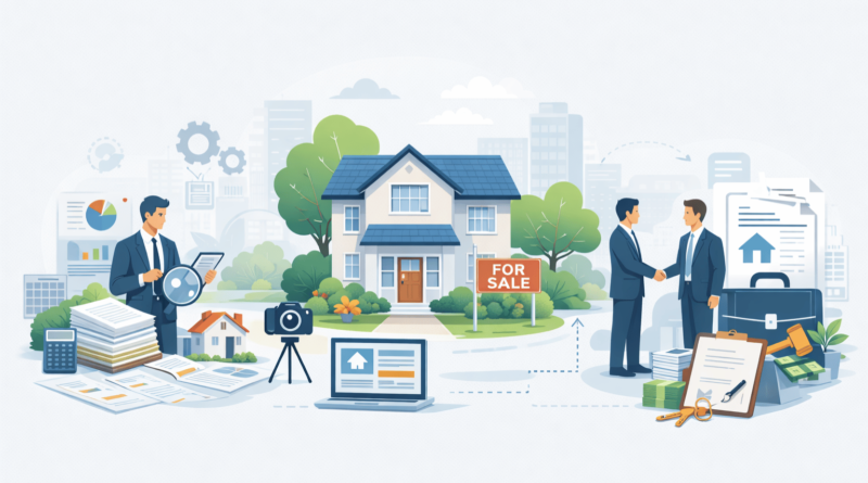Strategia professionale per vendere casa con analisi del mercato immobiliare, valutazione dell’immobile e marketing immobiliare