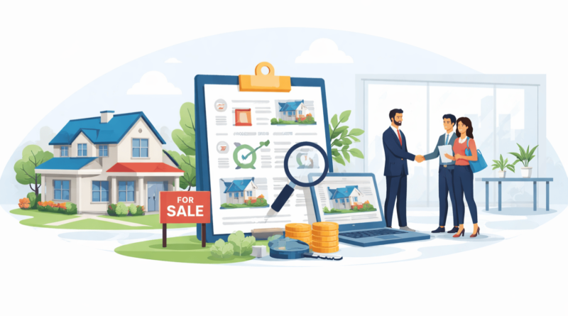 Strategia iniziale nella vendita di una casa: analisi del mercato immobiliare, valutazione del prezzo e trattativa tra agente e acquirente